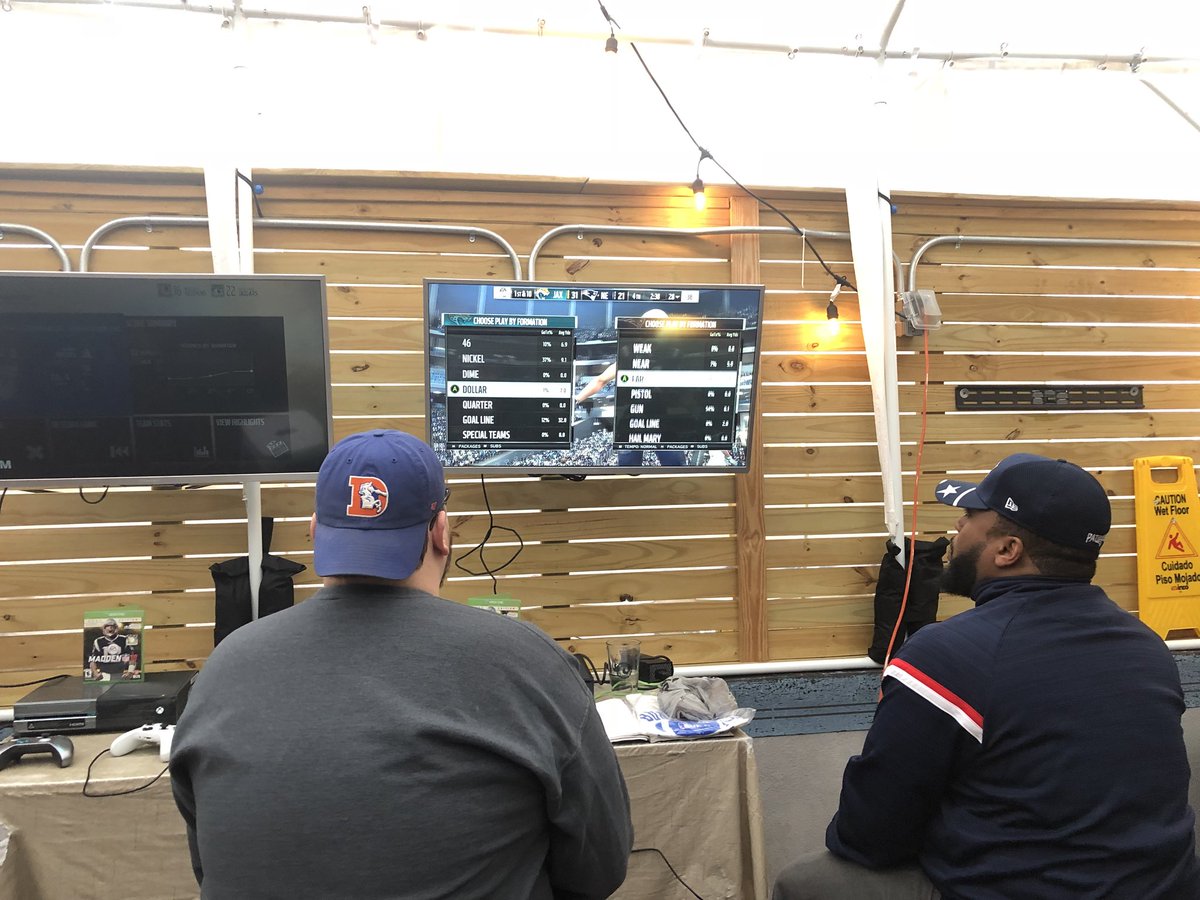 Big shout out to <a href="/dirtywaterdc/">Dirty Water DC</a> for letting us host a <a href="/EAMaddenNFL/">Madden NFL 26</a> 18 tournament at your spot. Looking forward to many more. Also thanks to <a href="/budlight/">Bud Light</a> for the prizes.