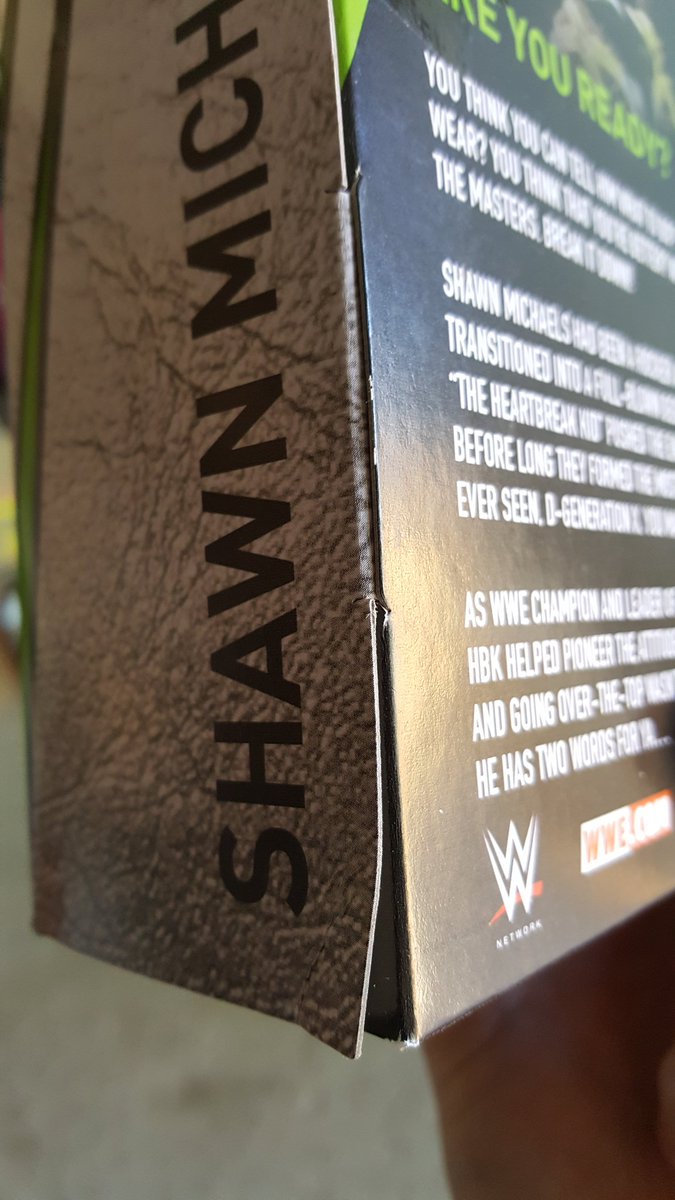 FullyPoseable's tweet image. GIVEAWAY TIME: as heard on this week's show we are giving away the dinged up Shawn Michaels figure that was received. The fine people over at @RingsideC are making it right, so this fig. Will be given away, perfect for loose collectors. All you have to do is follow and retweet