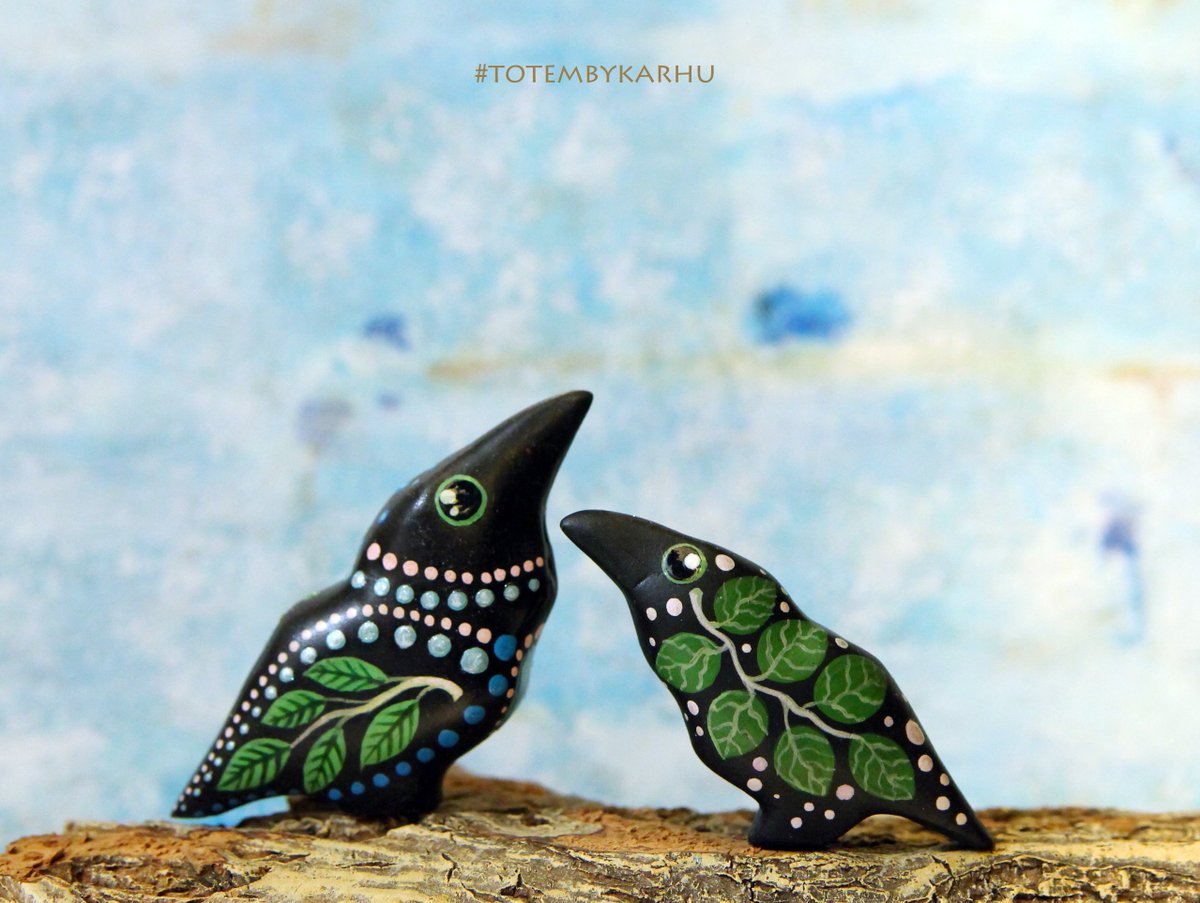 DanKarhu's tweet photo. https://t.co/dew5D3XzLG
#Etsy #BuyNow #Ravens #totem #Figurine #totembykarhu https://t.co/Sg3b9jNRzB