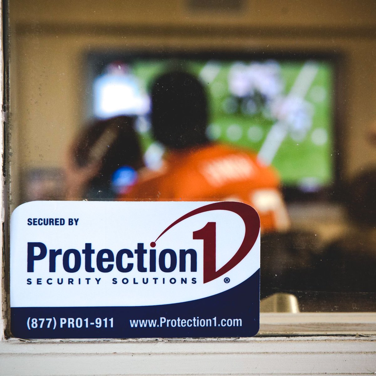 ProtectionOne's tweet image. It&apos;s a very special Sunday! 
Party on: we&apos;ll be playing defense for you and your home.