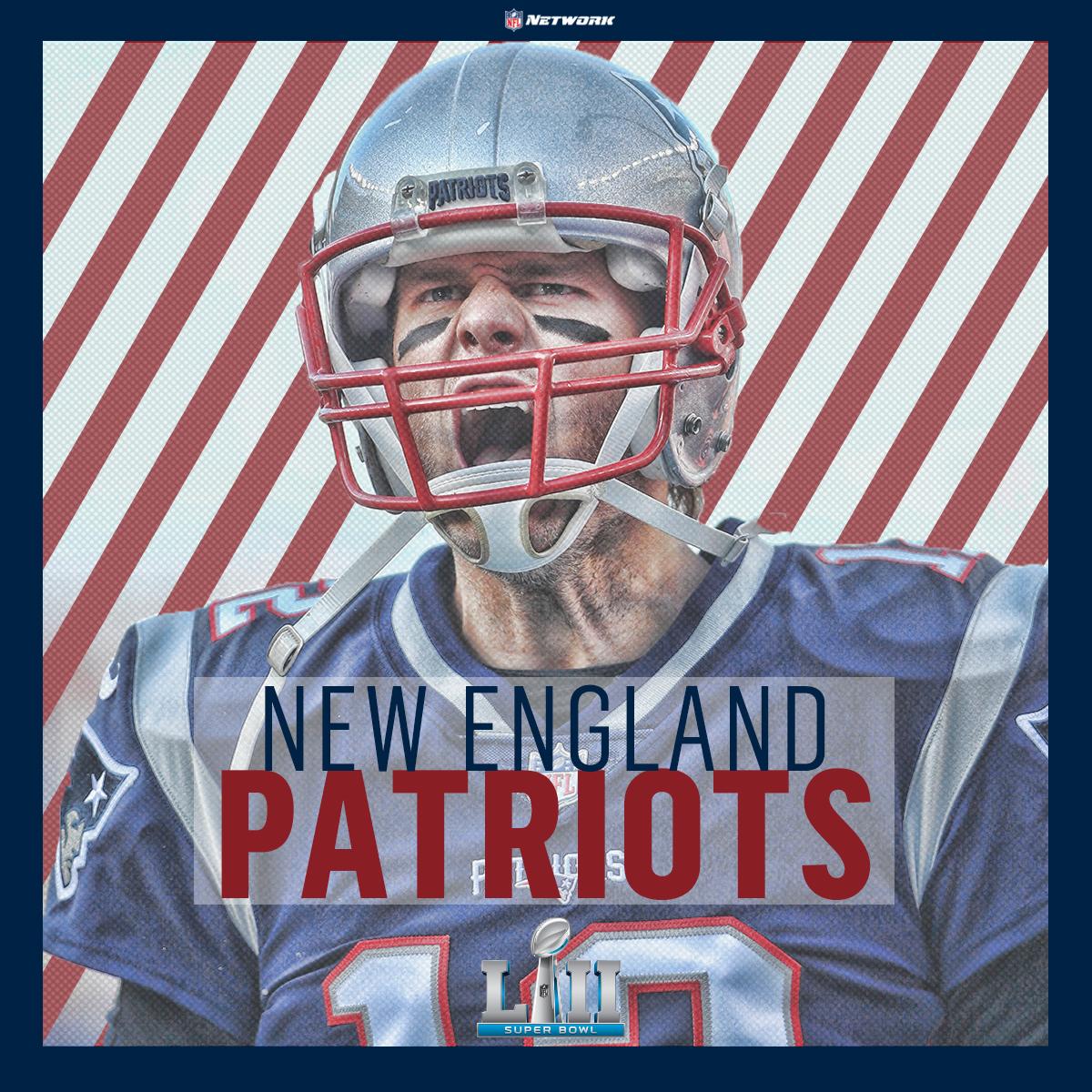 nflnetwork's tweet image. RT if you&apos;ve got Tom Brady and the @Patriots winning #SBLII!