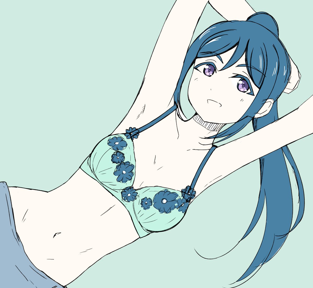 松浦果南 「? 」|ばしらのイラスト