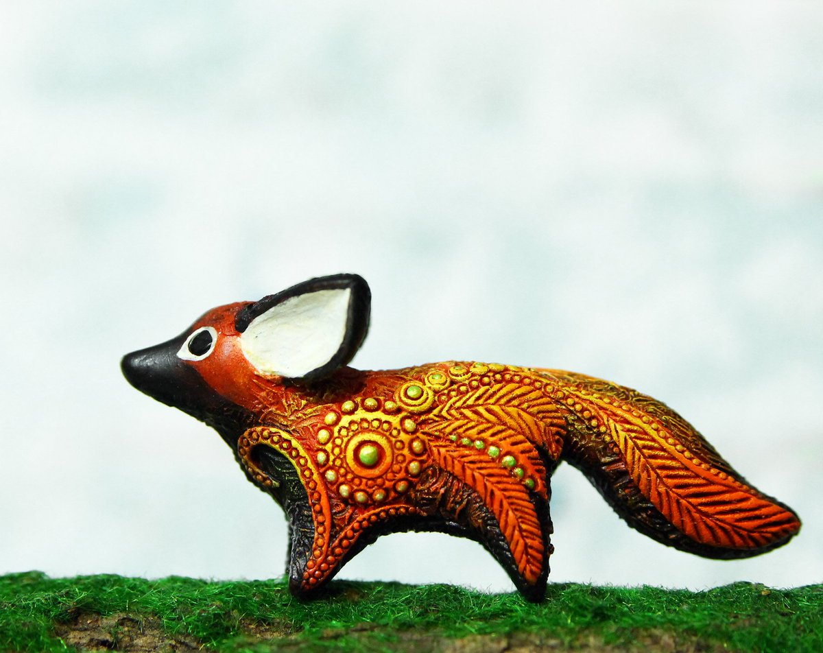 DanKarhu's tweet photo. On Etsy: https://t.co/bp3rFh8ebu
#totembykarhu #etsy #buy #fox #totem #Figurine https://t.co/79VS2m6Nt6