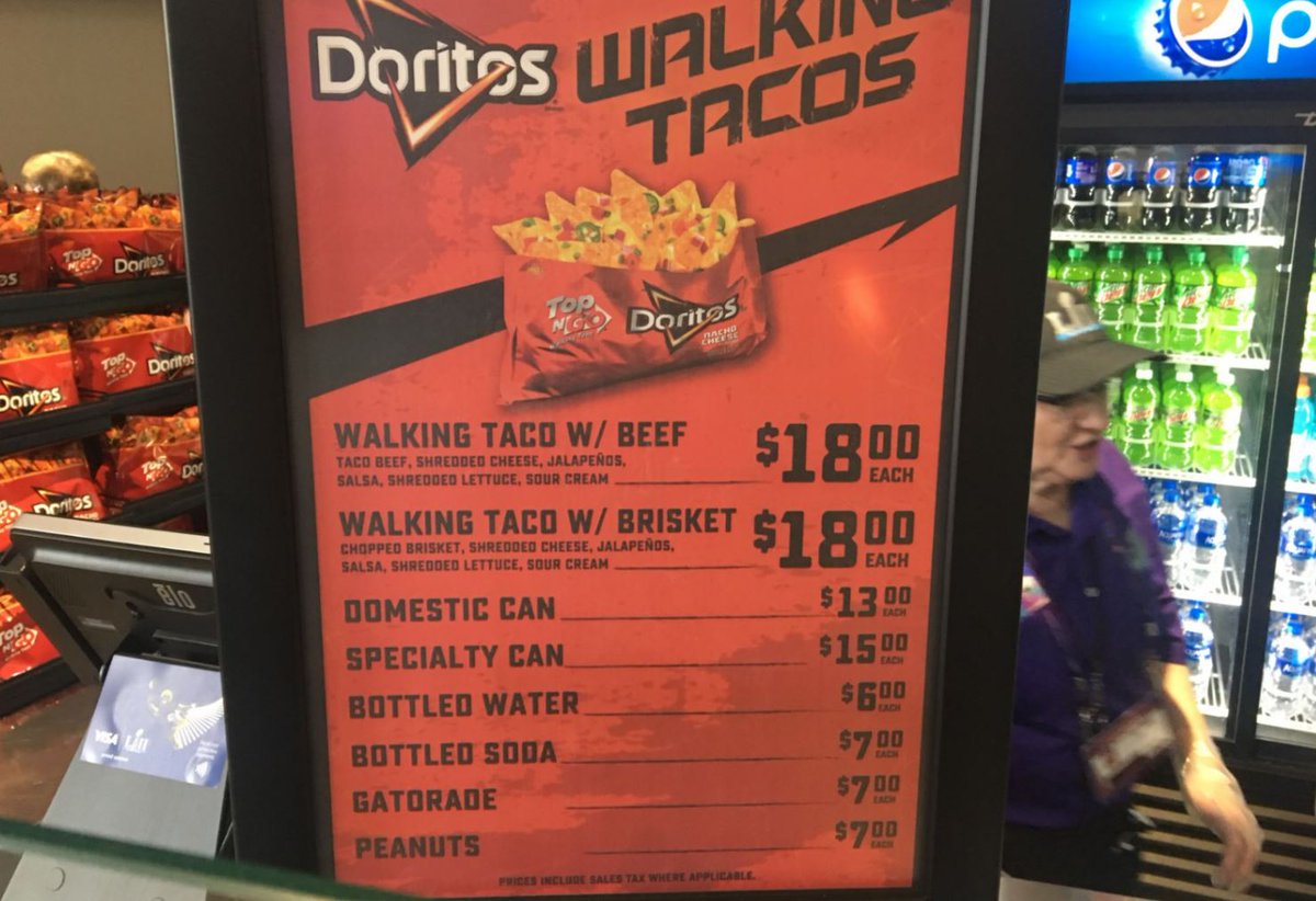 SI_Eats's tweet photo. So you spent all that money on #SuperBowl tickets, let's check in on the concession prices 😮 https://t.co/nAa4vFi1eW