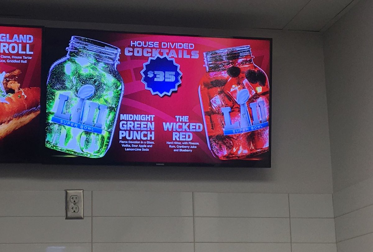 SI_Eats's tweet photo. So you spent all that money on #SuperBowl tickets, let's check in on the concession prices 😮 https://t.co/nAa4vFi1eW