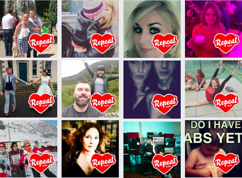 HunRealIssues's tweet photo. We're gone so hi-tec over on our Facebook page we're practically hackers. You can now get a frame with the #IAmHunreal 8 or the @MaserArt #RepealThe8th heart for your profiler. Sandra Bullock in The Net has nothing on us. https://t.co/DXLYEFJrz1
