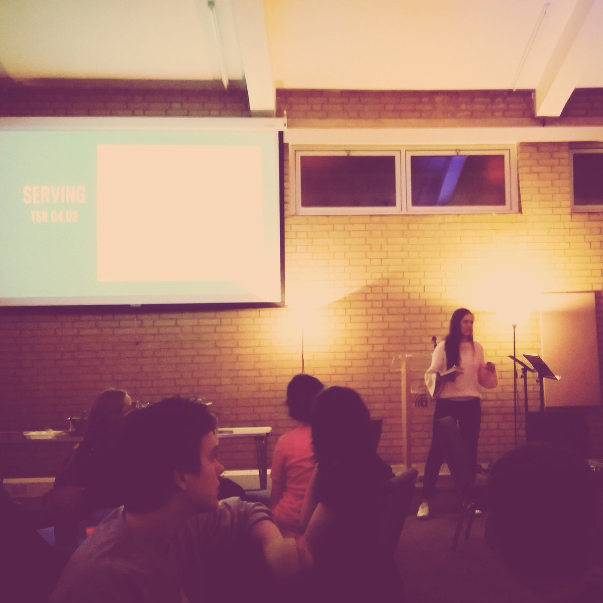 New term of The Student Room kicks off with Jess teaching on "the God who doesn't need us but wants us." #service