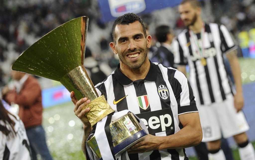 Happy birthday to former Juventus striker Carlos Tevez, who turns 34 today.

Games: 96
Goals: 50 : 4 