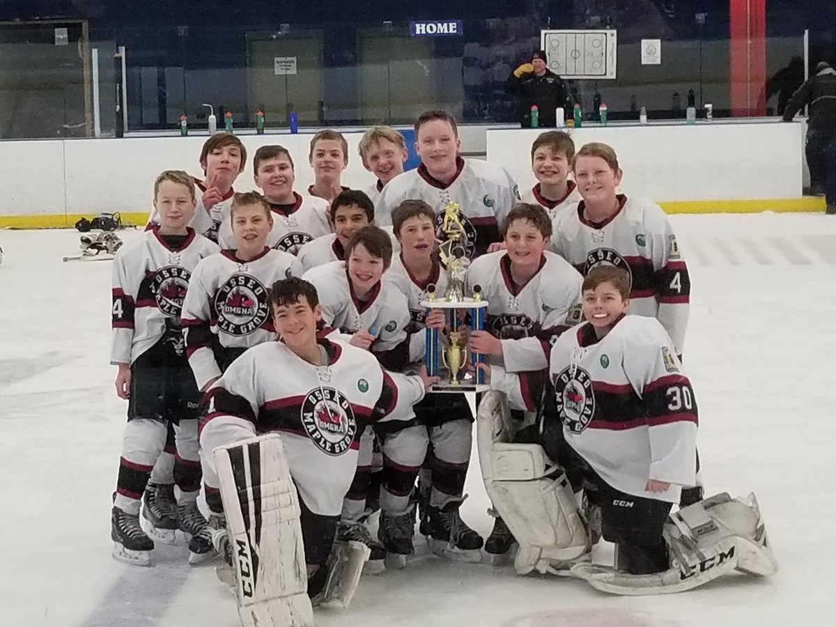 Championship Sunday 🏆
PWB2 Maroon wins the Chip in Bemidji Tournament!  #omghapride