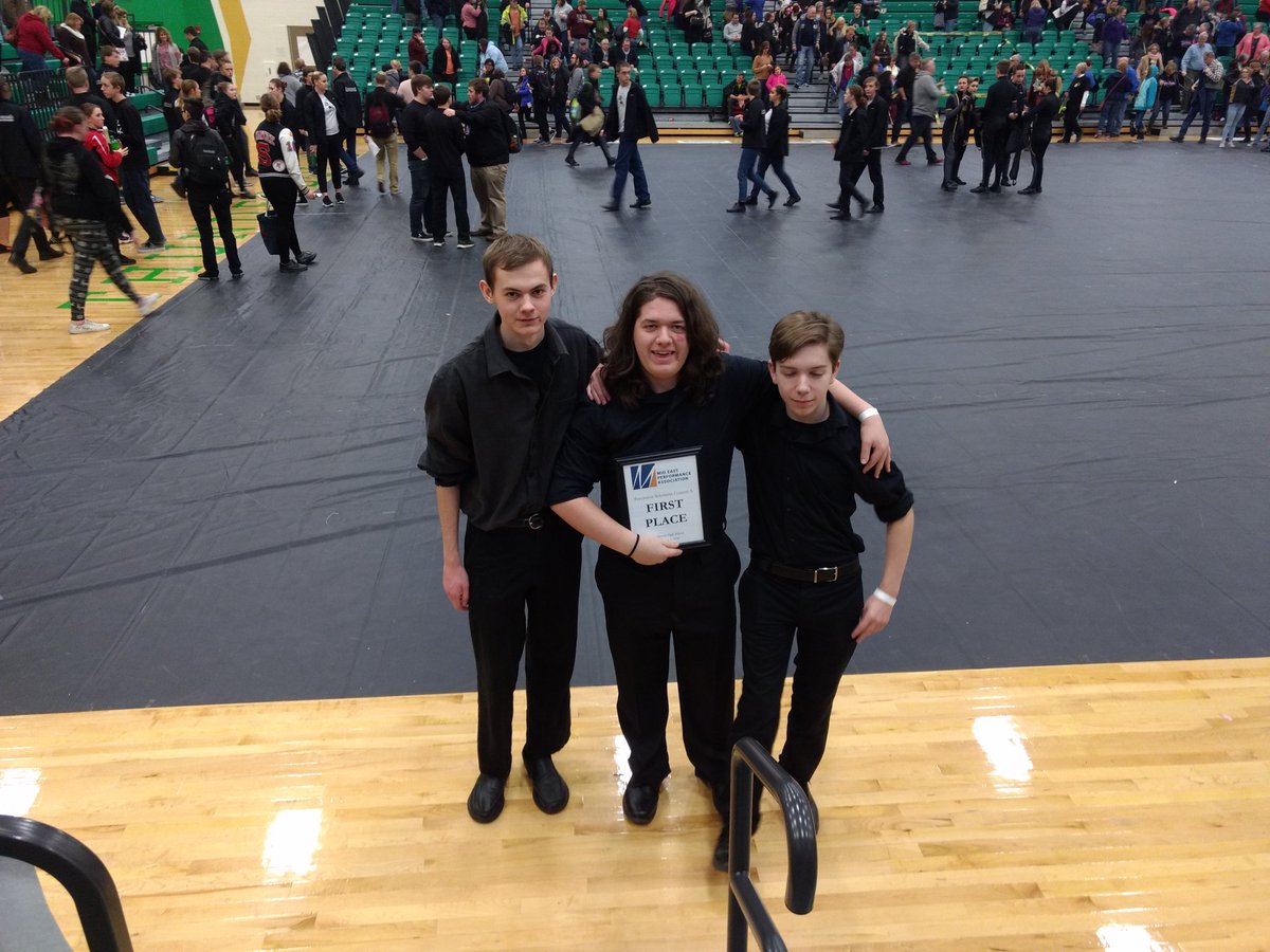 Massieband's tweet photo. Congrats to CM Winter percussion for their first place finish at Northmont. https://t.co/oy4Nef7xxe