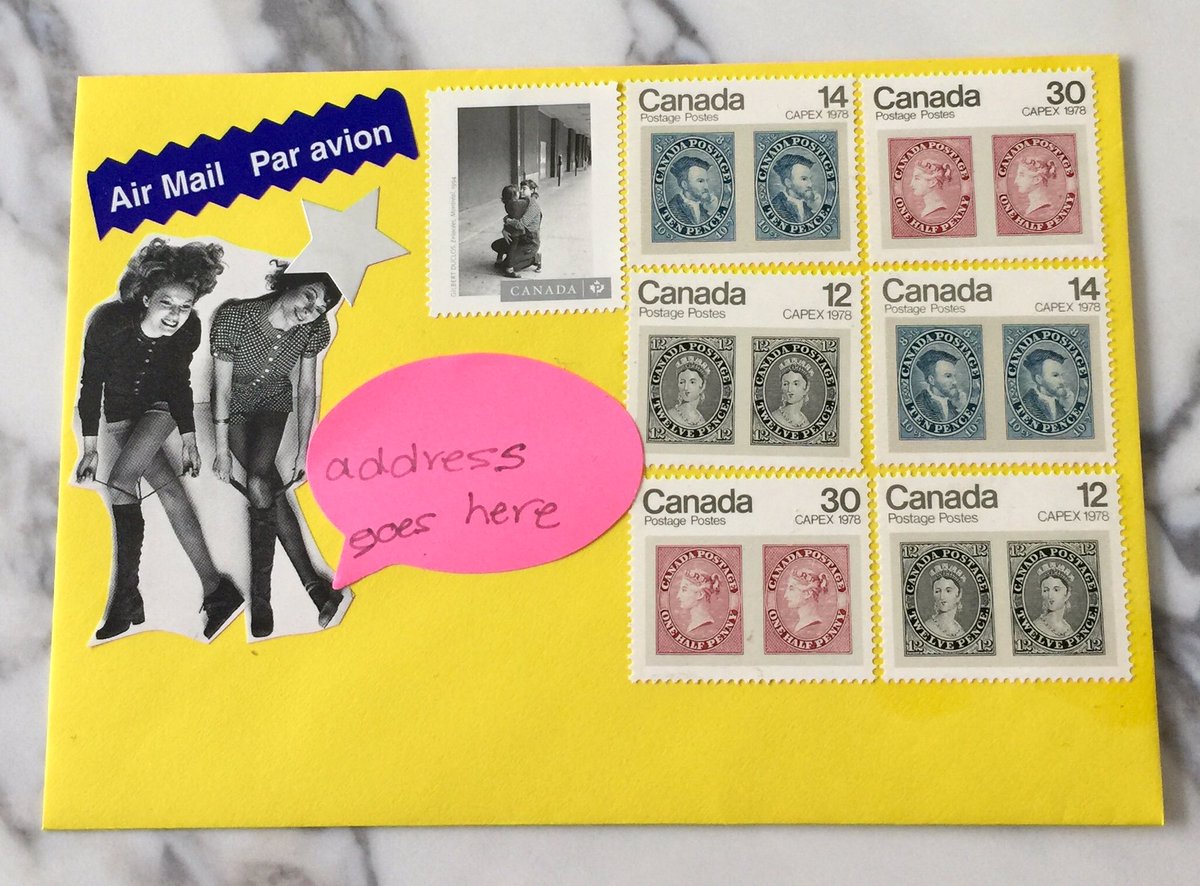SoniaInTheSix's tweet photo. #InCoWriMo #InCoWriMo2018 pics of outgoing #snailmail #mailart on my IG @SoniaInTheSix #mailboxhappiness #writemoretextless https://t.co/FRftgw388o