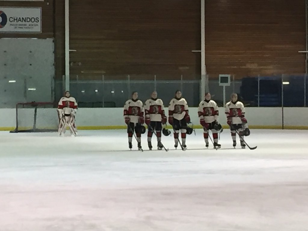 rdsfaaachiefs's tweet photo. Today’s starting line up against @EdmPandasAAA is Rebecca Bridge between the pipes, Gulayets, Lajeunesse and Sansregret on Forward with Himer and Julie Wagner(AP) on defence. https://t.co/IsApch4LHZ