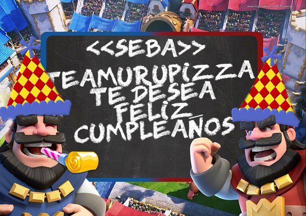 Feliz cumple @SebaCR2 de parte de todo el equipo. 🍕🎂🍰🎉🍕