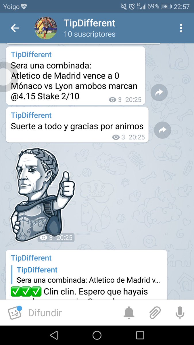 DifferentTip's tweet image. ✅✅✅✅Esperamos que la hayais pillado, señores. Otro verdazo increible inicio💰💰💰😉😉😉