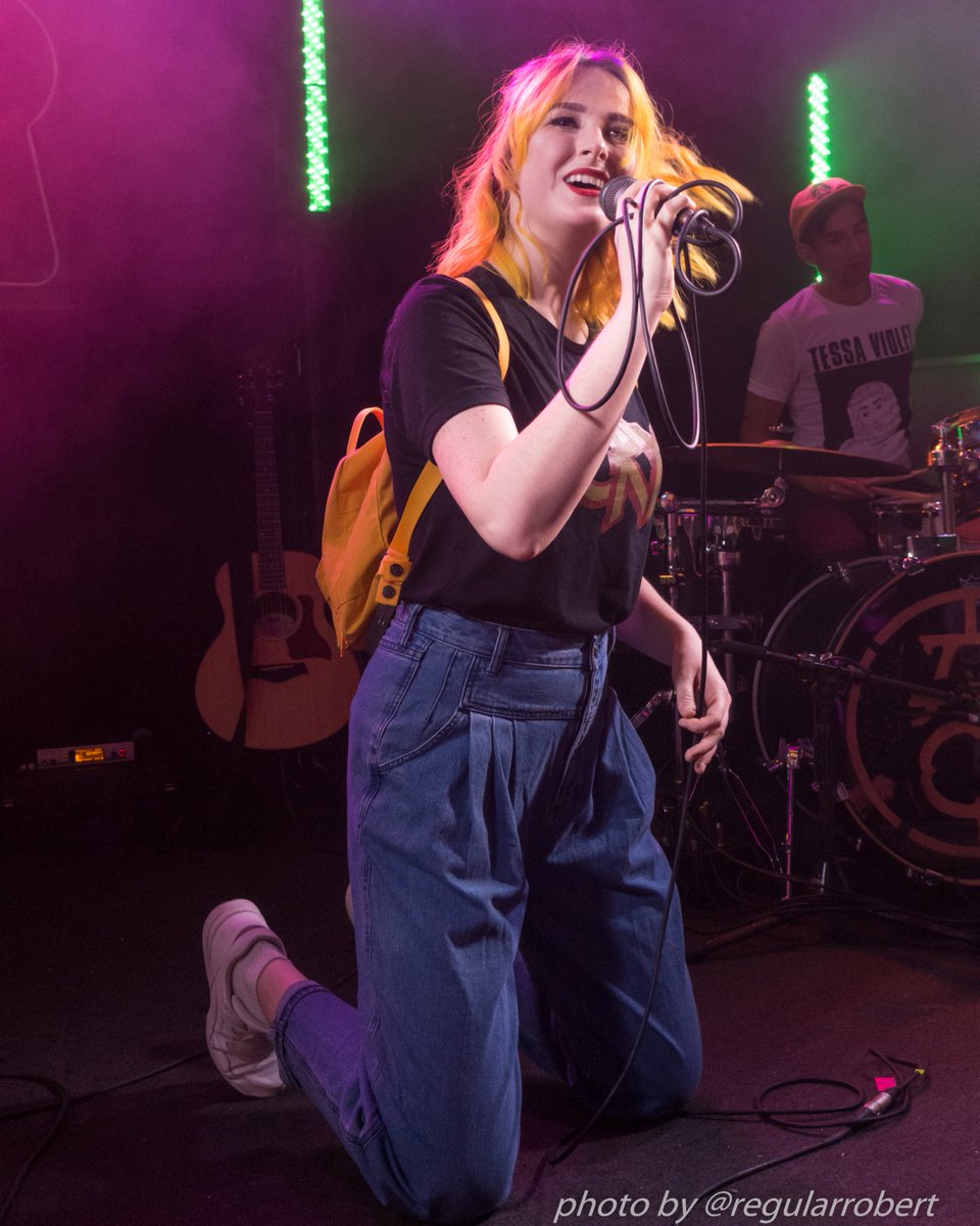 RegularRobert's tweet image. Really fun show by Tessa Violet  @meekakitty  Friday night in Houston! #tessaviolet