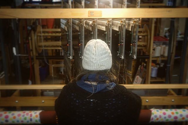 MakerLabsVan's tweet photo. Just weave it. ✔ #isaidnow⠀
.⠀
.⠀
.⠀
.⠀
.⠀
.⠀
#loom #weaving #makerlabs #maker #labs #make #create #build #vancouver #vancity #laser #lasercutter #woodwork #wood  #woodshop #metalshop #metal #makersgonnamake #makersmovement #makeit #fabricate #design #manufacture #art https://t.co/oIIai56J2R