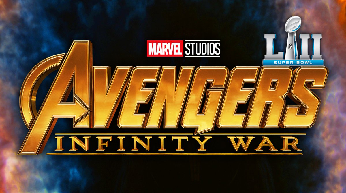 MCU_Direct's tweet photo. CONFIRMED: A 30-second TV spot for #AvengersInfinityWar will air in the 21st commercial break of tonight's Super Bowl, which will likely be during the third quarter! https://t.co/74fVGo0OoR