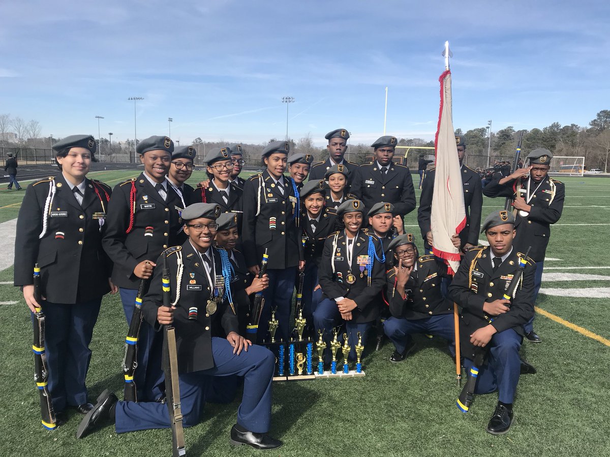 1st Female Exhibition Squad 
1st Male Dual Exhibition 
2nd Female Armed Squad Regulation
2nd Male Individual
3rd Female Color Guard
3rd Unarmed Female Squad
Knockout: 
Haleigh Jones Unarmed 2nd
Kayla Williams Armed 1st #letsgoraiders🏆