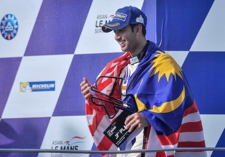 nabiljeffri's tweet photo. Alhamdulillah. This is for you Malaysia.We finished on the podium today in front of the home crowd🇲🇾 Looking forward to 2018 racing season. https://t.co/xlaCFwIQdy