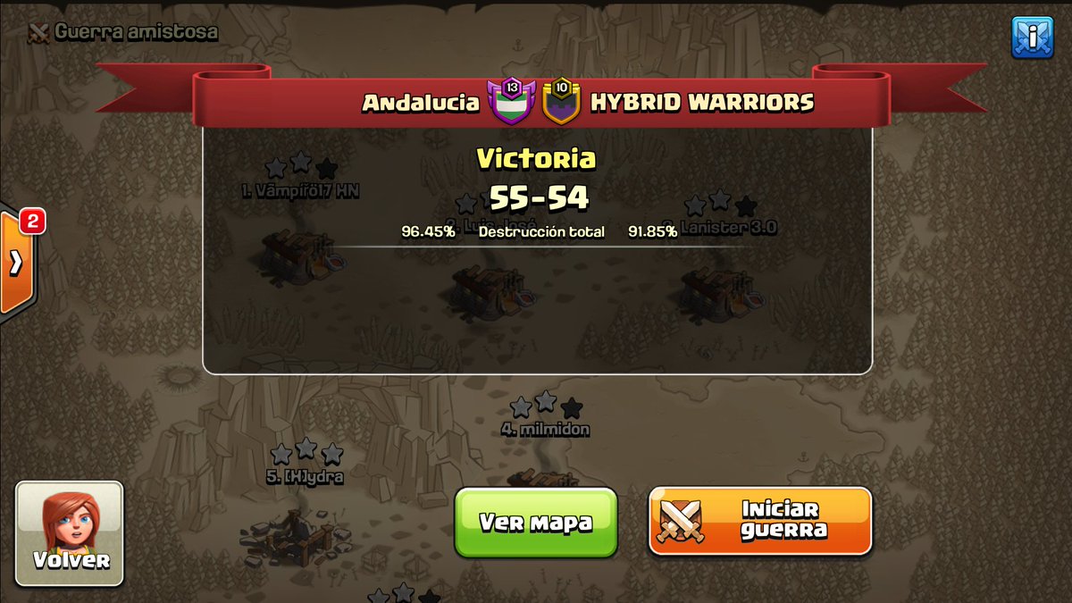ClanAndalucia's tweet photo. 2°Jornada @LHGCOC  vs @HybridWarriors8 con una remontada de infarto! ENORMES💪👏👏👏 https://t.co/sjQ7UZ6CNF