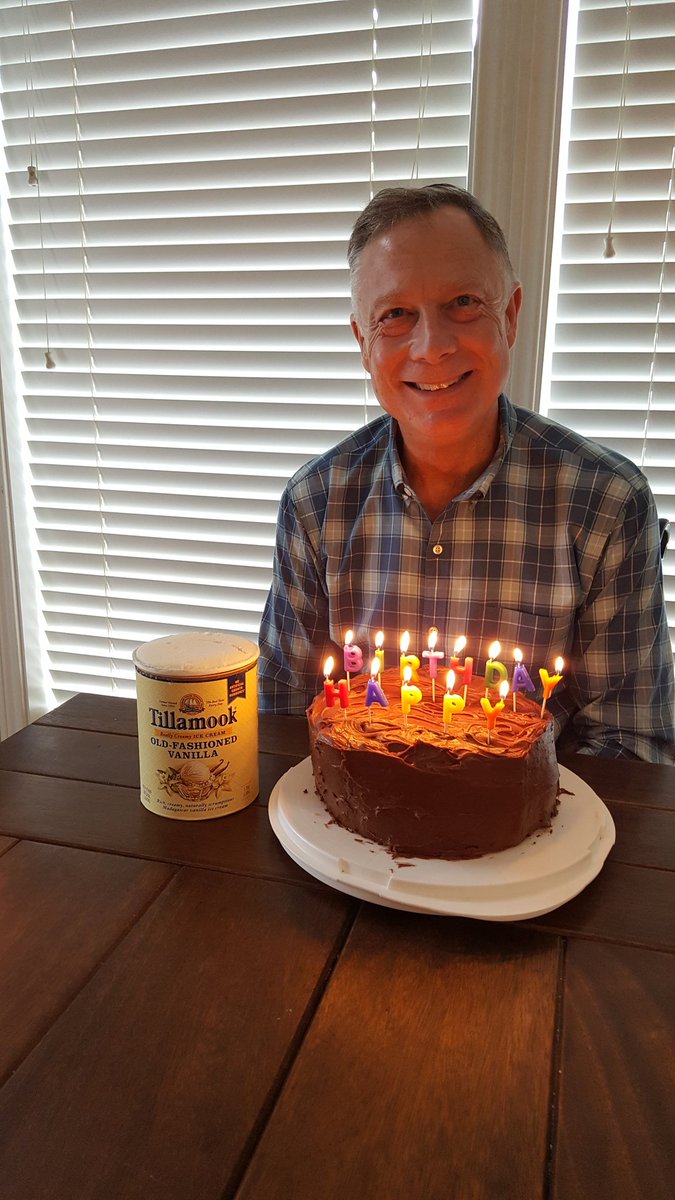 JamesCoghill56's tweet photo. Happy Birthday Dad! Sour cream chocolate cake with some Tilla Old Fashioned #RealFoodSunday @TillamookCheese https://t.co/dbN772bRB5