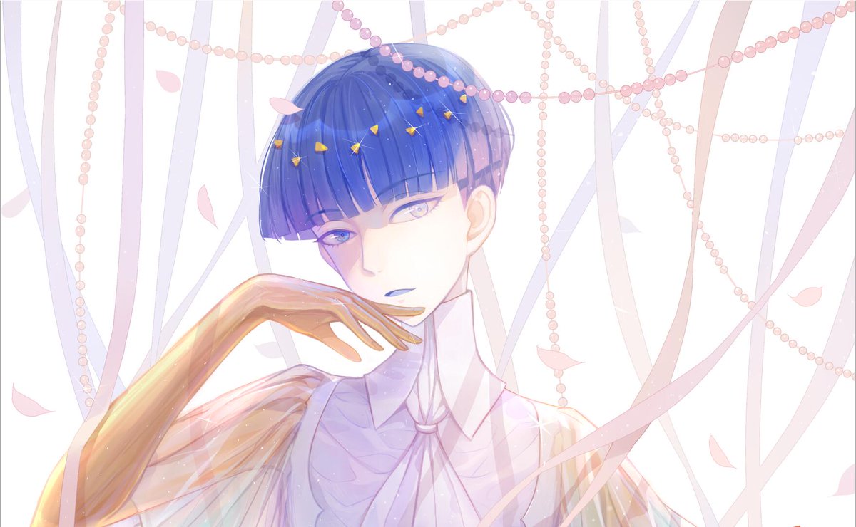 フォスフォフィライト(宝石の国) 「#宝石の国   phosphophyllite 」|シロ キのイラスト