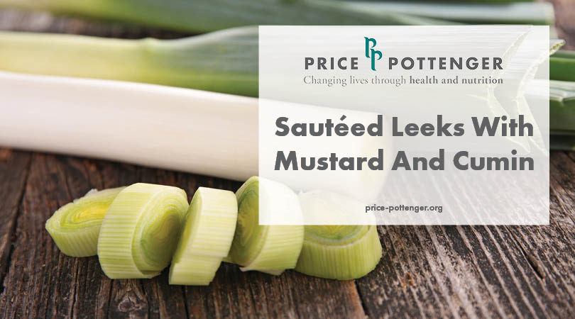 Leeks are popular in winter because they are a hardy vegetable: price-pottenger.org/healthy-living…

#recipe #leek #traditionalfood #traditionaldiet #nutrition #nutritionalmedicine #healingwithfood #ppnf #primalfood #paleo #paleodiet #pricepottenger #westonaprice #nutritioneducation