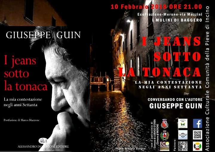PievediIncino's tweet photo. I JEANS SOTTO LA TONACA
10.2.18
Conversazione con l'autore Giuseppe Guin
#pieveincino #baggero #ecofrazione #brianza #letture #2k18 https://t.co/x2vczKT0TD