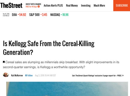 Millennials are ____ tweet media