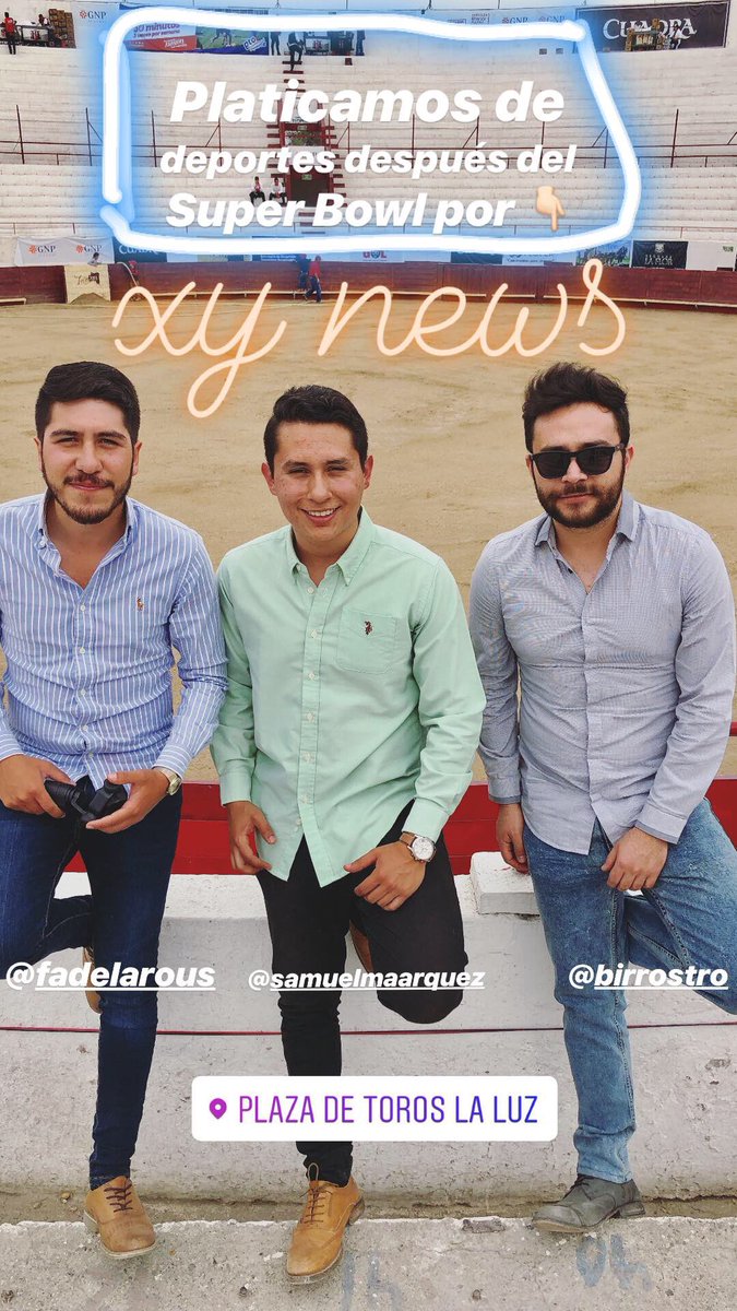 SamuelMarquez94's tweet photo. Vamos a platicar de deportes acabando el súper bowl por XY News en Facebook. 🔥👀

@xynewss https://t.co/dS84aWwtuM
