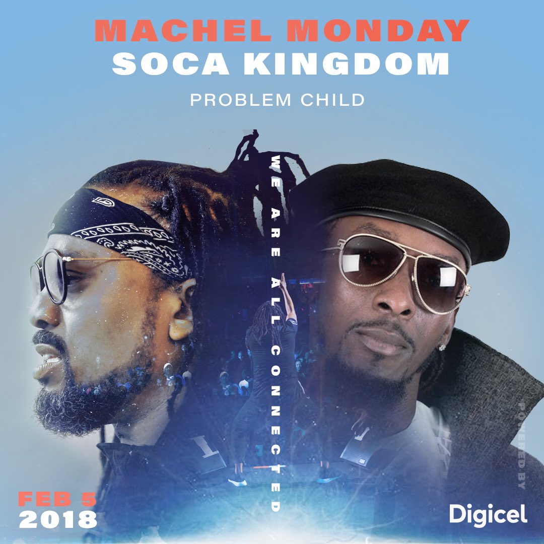machelmontano's tweet photo. SOCA KINGDOM 🇹🇹
MACHEL MONDAY
We are all connected 🤝
Problem Child Is In The Kingdom!
Join the FB event -> https://t.co/8IMol93fs0
#machelmonday #socakingdom #whoReady #getintoformation #weareallconnected https://t.co/BqR15Fqgr4