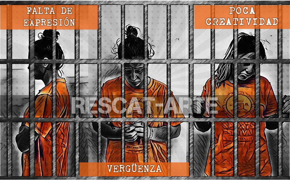 Mirihv7's tweet photo. ¿Conseguirán salir de su propia prisión? ¿Y rescatarse a ellas mismas? #HomoExpresivus #RescatARTE https://t.co/IgXkv6P6cW