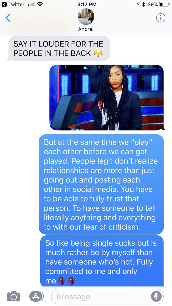 thatsokellyreed's tweet photo. Why am I preaching to Andre about relationships right now ๐๐คท๐พโโ๏ธ #singleashell https://t.co/MEFIgvTzaw