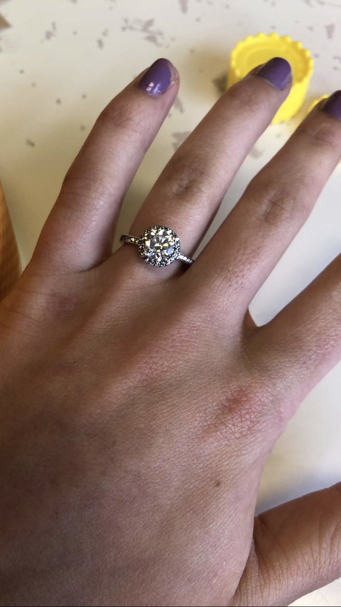 im_kelsi's tweet photo. @makbellll got engaged today &amp; then crushed everyone’s dreams by saying it was a promise ring https://t.co/SKrzwuAUs6