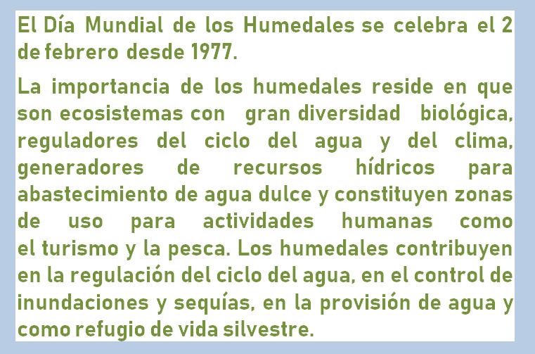 #Efeméride Día Mundial de los Humedales