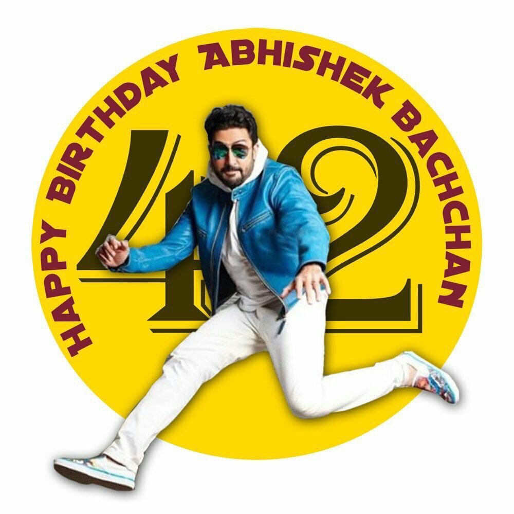 HAPPY BIRTHDAY ABHISHEK BACHCHAN JI(05 FEB 1976-05 FEB 2018) 