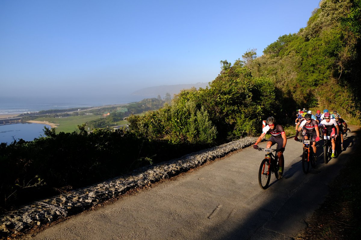 Liberty Transcape 2018 riders leave Wilderness on route to Cape Town. Good Luck. Hope to see you back next year. #Libertytranscape2018