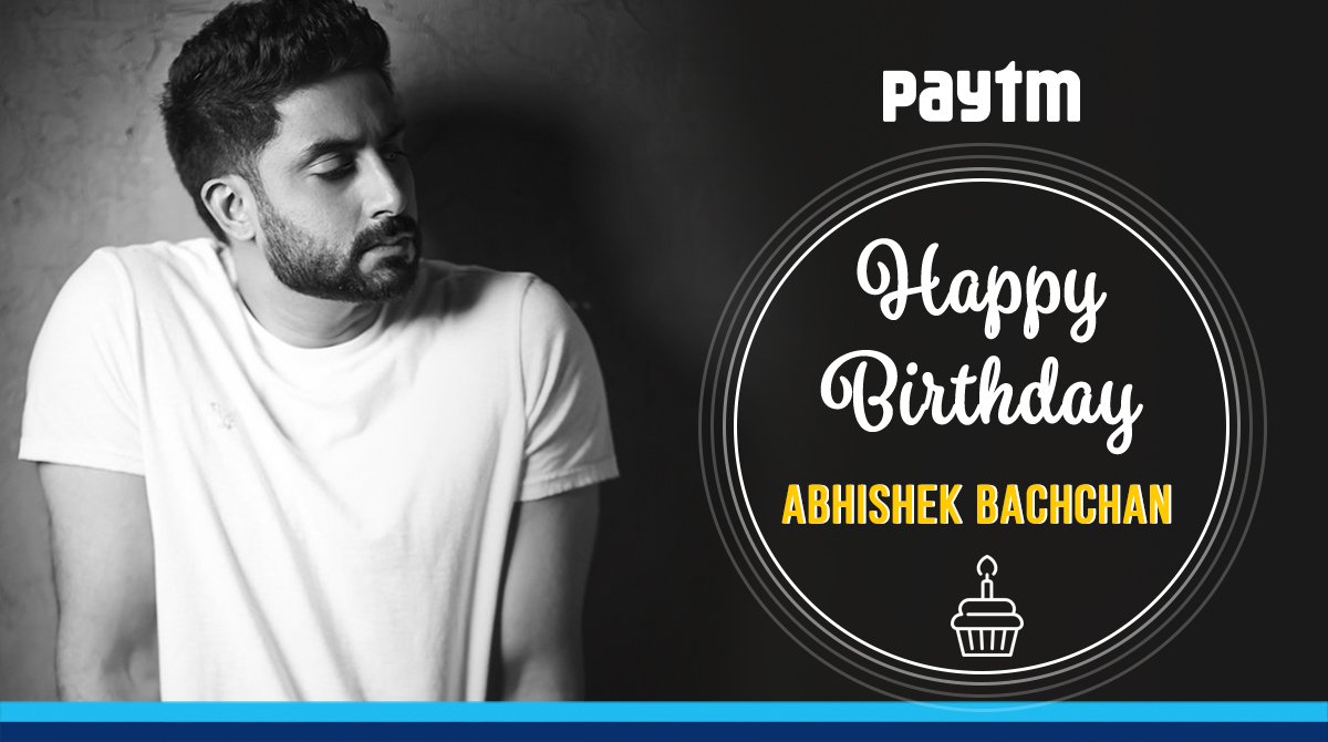 Wishing a very Happy Birthday to Abhishek Bachchan! 