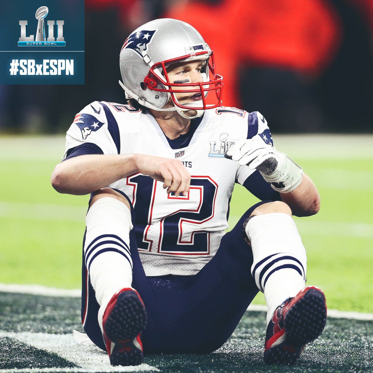 ESPNmx's tweet photo. ¿Se empaña el legado de Tom Brady tras caída en #SuperBowl? 

🔃RT: No
❤️MG: Sí

👉 https://t.co/aJjoVyVb8c https://t.co/ToyGCuB2Ev