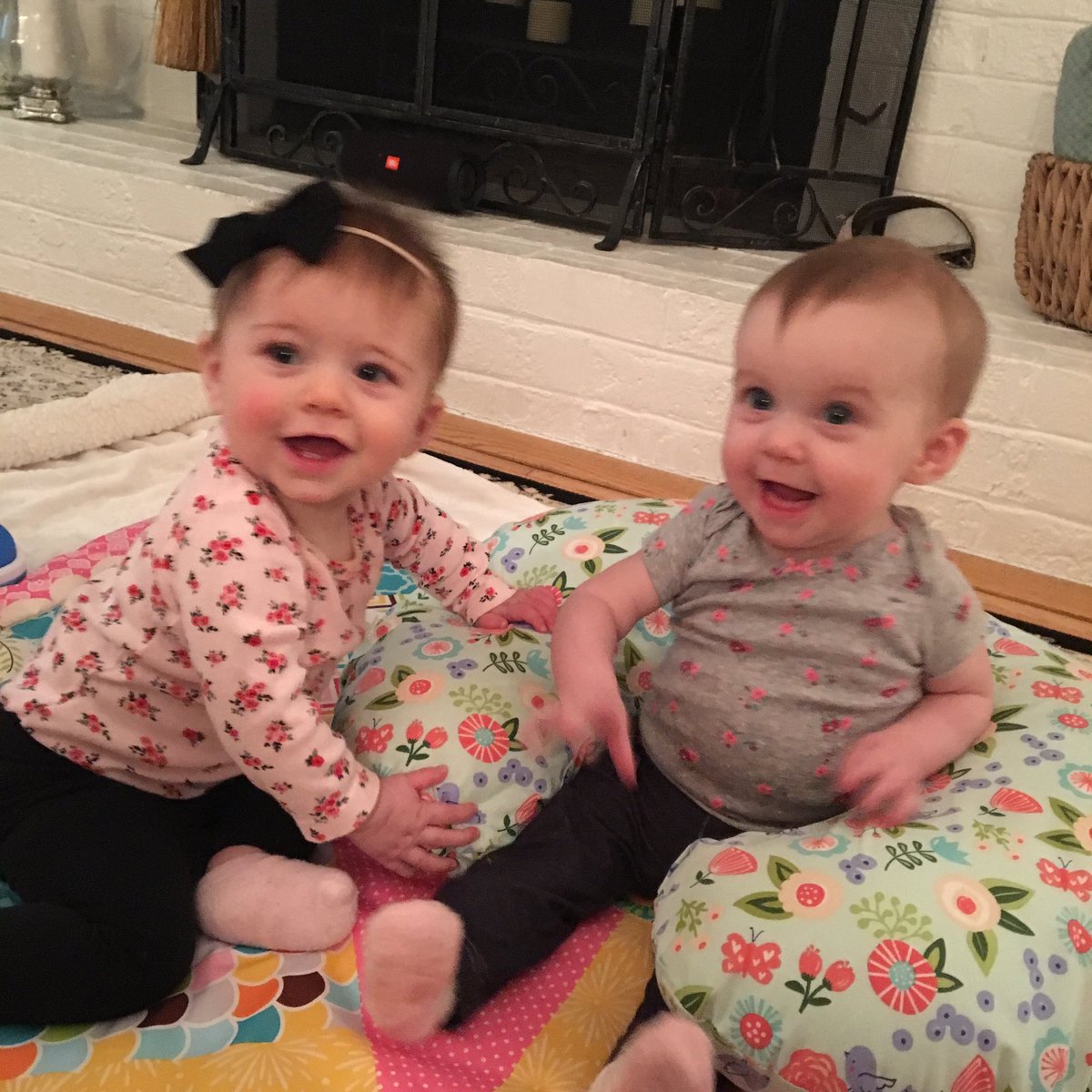 _hannahyoder's tweet photo. Baby besties 💕 #HarperAndEloise https://t.co/pGUWkuotaO