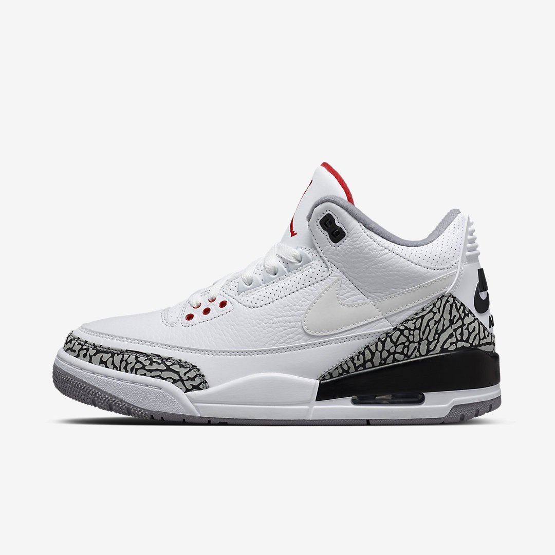 J23app's tweet photo. Jordan 3 Retro NRG “JTH” official images https://t.co/RdgUeMnhDH