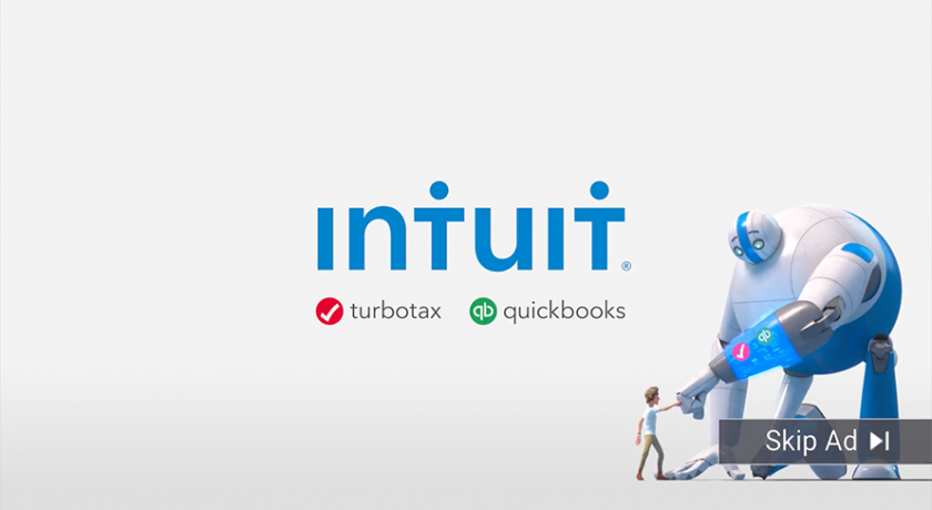 Adweek's tweet photo. Intuit creatively uses its 15 seconds in the #SuperBowl to skip its own ad: https://t.co/pFHDMAO1Gt https://t.co/2ACKGNbhDD