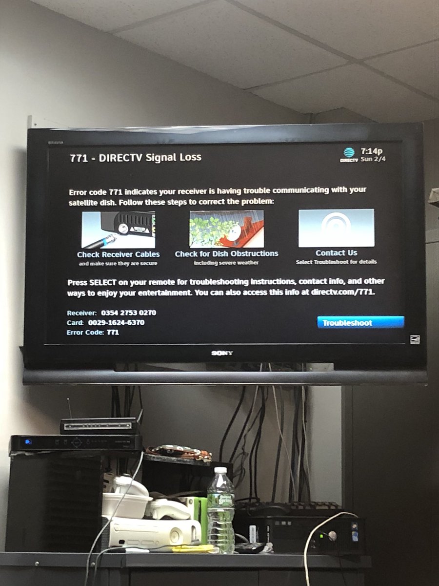 Jaime On Twitter Directv Thanks For That Super Reliable Signal