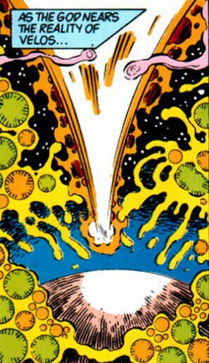 NathanSummers_X's tweet photo. Khan has attributes of all @JackKirbyNewGod like immortality, omniscience, omnipotence. He's also able to drain an entire planets' life force to renew His own energy. When He does so, everything on the planet, animals and plants, dies. Khan revels in the horror and destruction. https://t.co/7YHDbjEL5O
