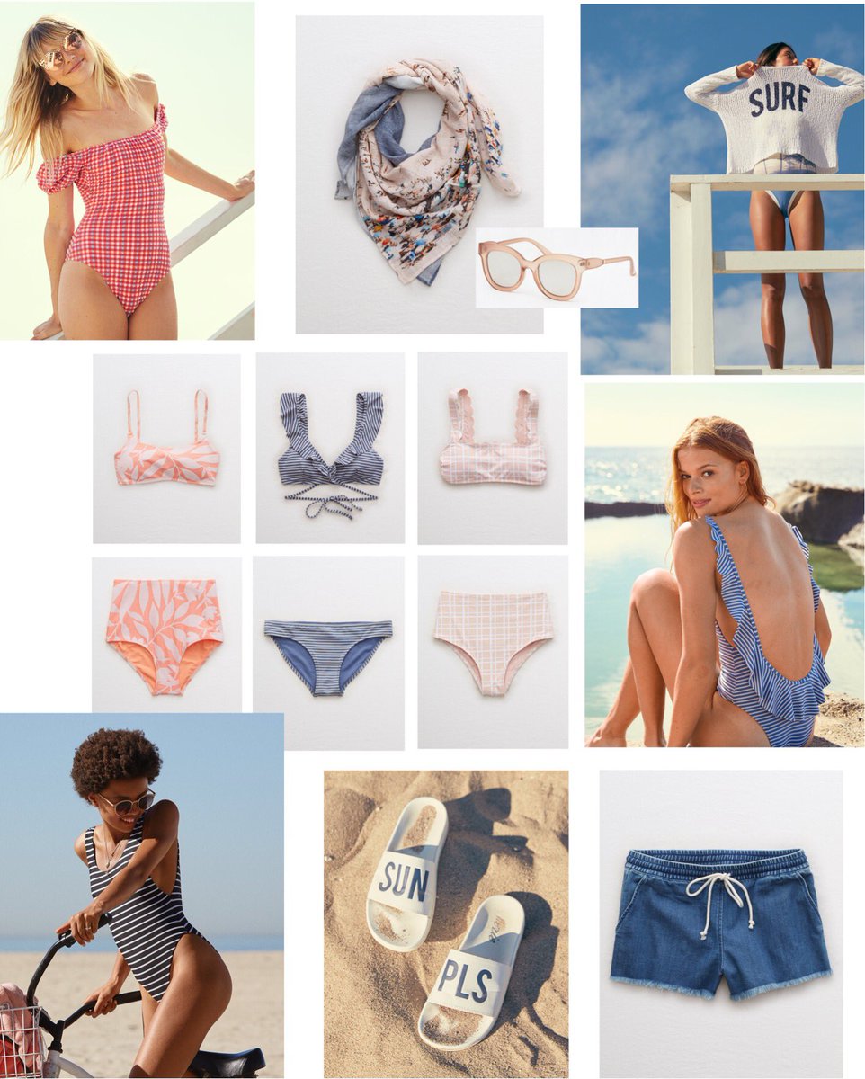 So, <a href="/Aerie/">Aerie</a> has the cutest swim and resortwear right now - pretty much everything is on sale too 🙌🏻✨ instagram.com/abbysbudgetbuy… #budgetbuys