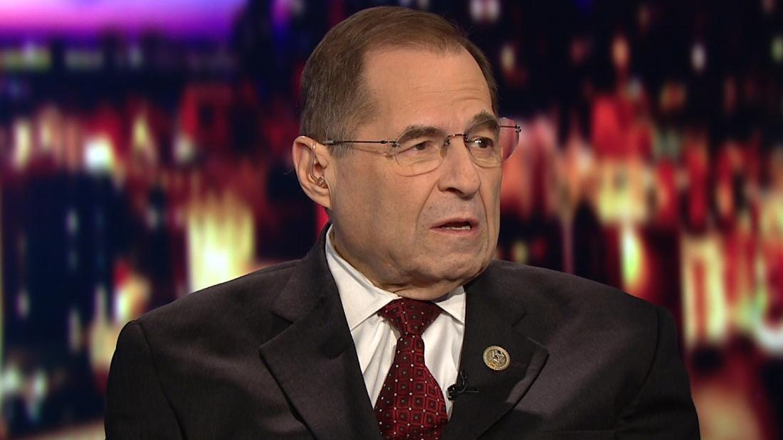 CNNPolitics's tweet photo. Democratic Rep. Jerry Nadler refutes the controversial GOP memo and accuses House Republicans of being "part and parcel to an organized effort to obstruct" special counsel Robert Mueller's Russia investigation https://t.co/XCJfMtrrwC https://t.co/mfMpgZLk6M
