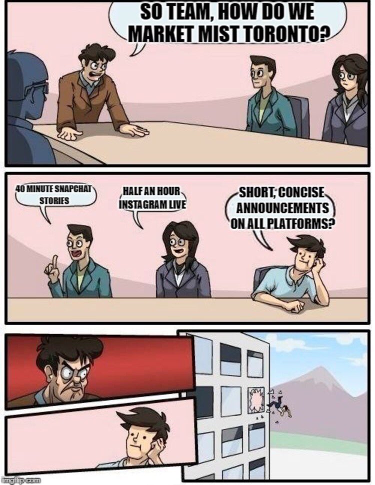 GrizzliesMist's tweet photo. @MISTToronto #MISTMemeTO18 #GLAMIST2018 https://t.co/sMvWODDpKd