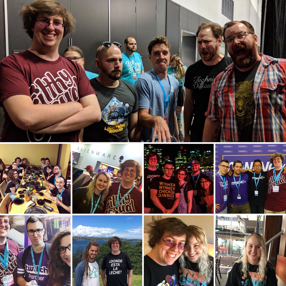 ItsNickWatson's tweet photo. Absolute incredible weekend at @RTXSydney Met some great people and gained some amazing new friends ❤️😋 until next year! https://t.co/XUkEYUkKnI