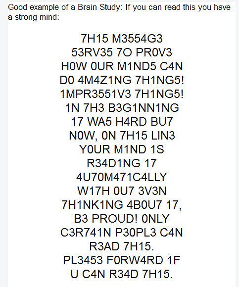 TheEscapade360's tweet photo. Have at it! If you're able to read this share it on your page to see if your family and friends can! #Brainteasers #escapade360 #superbowlsunday #tricky
Questions on our services contact us at:
847-701-4360 or info@escapade360.com
To book:
https://t.co/knGUYTXNLb https://t.co/zcjoBKsaF3