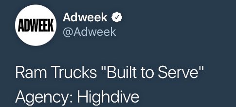 WilsonsWorld's tweet photo. Hey guys, the ad agency behind the Dodge Ram/Martin Luther King Jr. #SuperBowl Commercial also did Skittles Pox, they enjoy wearing Speedos AND their mission is to... well.. just read it #RamFail #HighdiveFail https://t.co/u1qiAHh27C